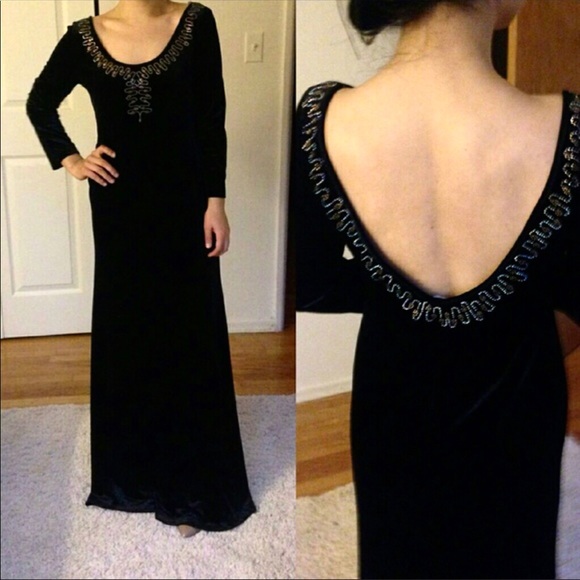 Velvet Evening Maxi Dress Closing Sale!✅ - Picture 1 of 7
